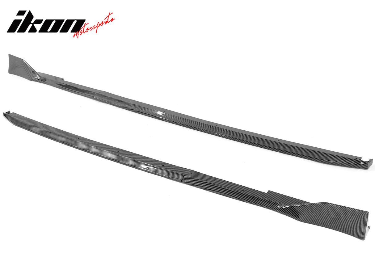 2022-2025 Honda Civic 11th Type R Side Skirts Rocker Panel Matte Black