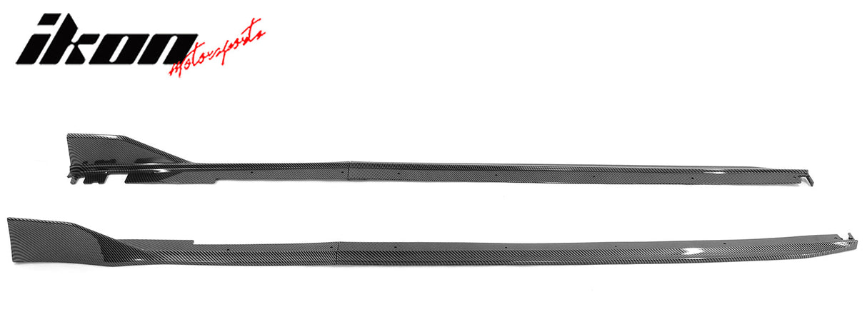 2022-2025 Honda Civic 11th Type R Side Skirts Rocker Panel Matte Black