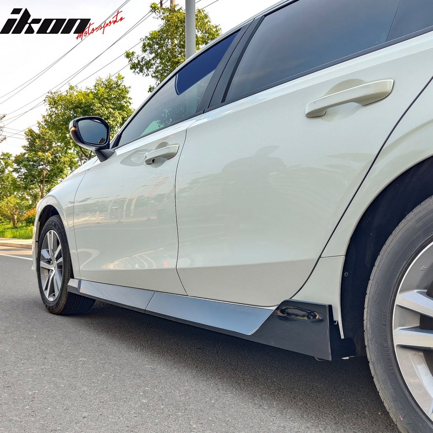 2022-2025 Honda Civic 11th Side Skirts Extension Lips PP