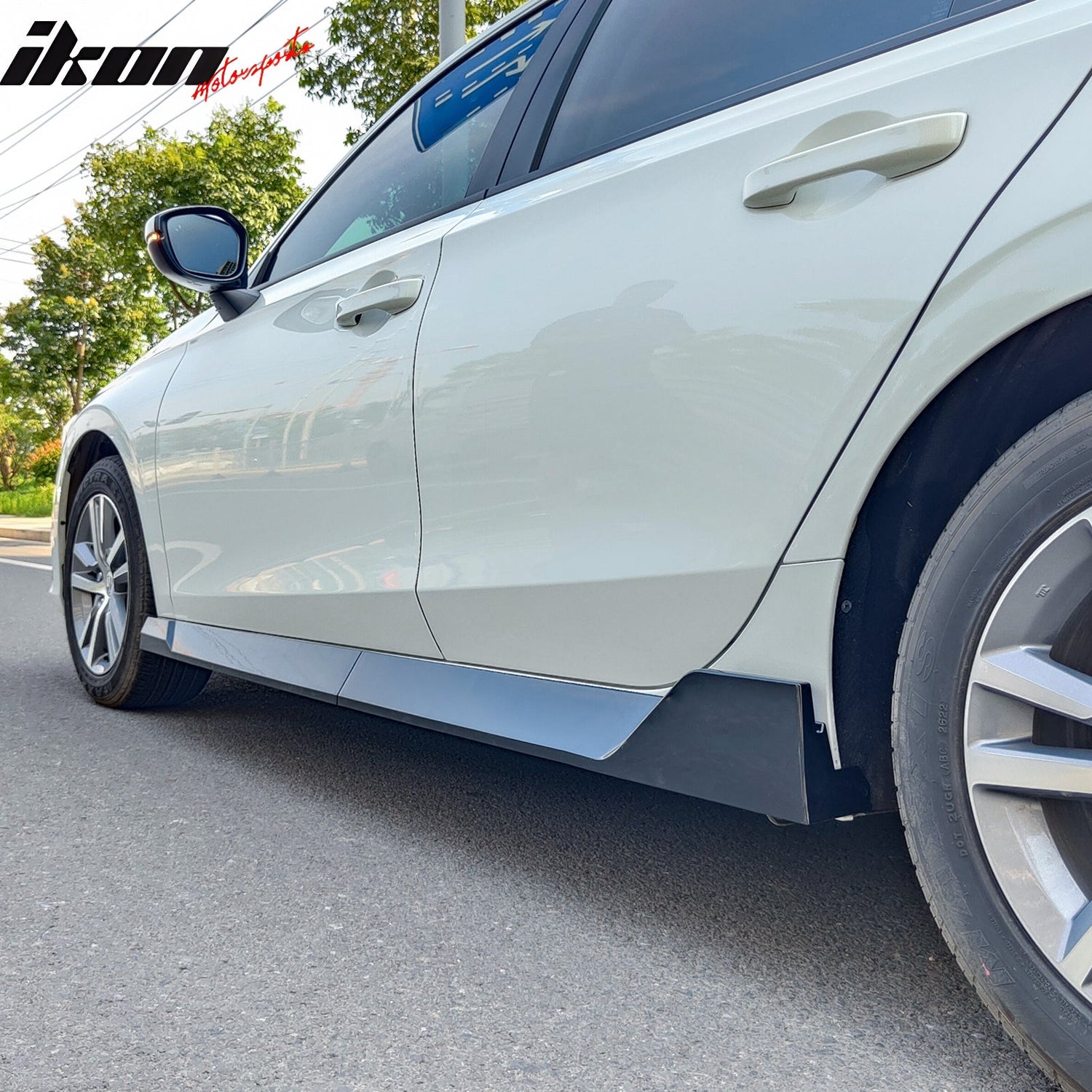 2022-2025 Honda Civic 11th Side Skirts Extension Lips PP