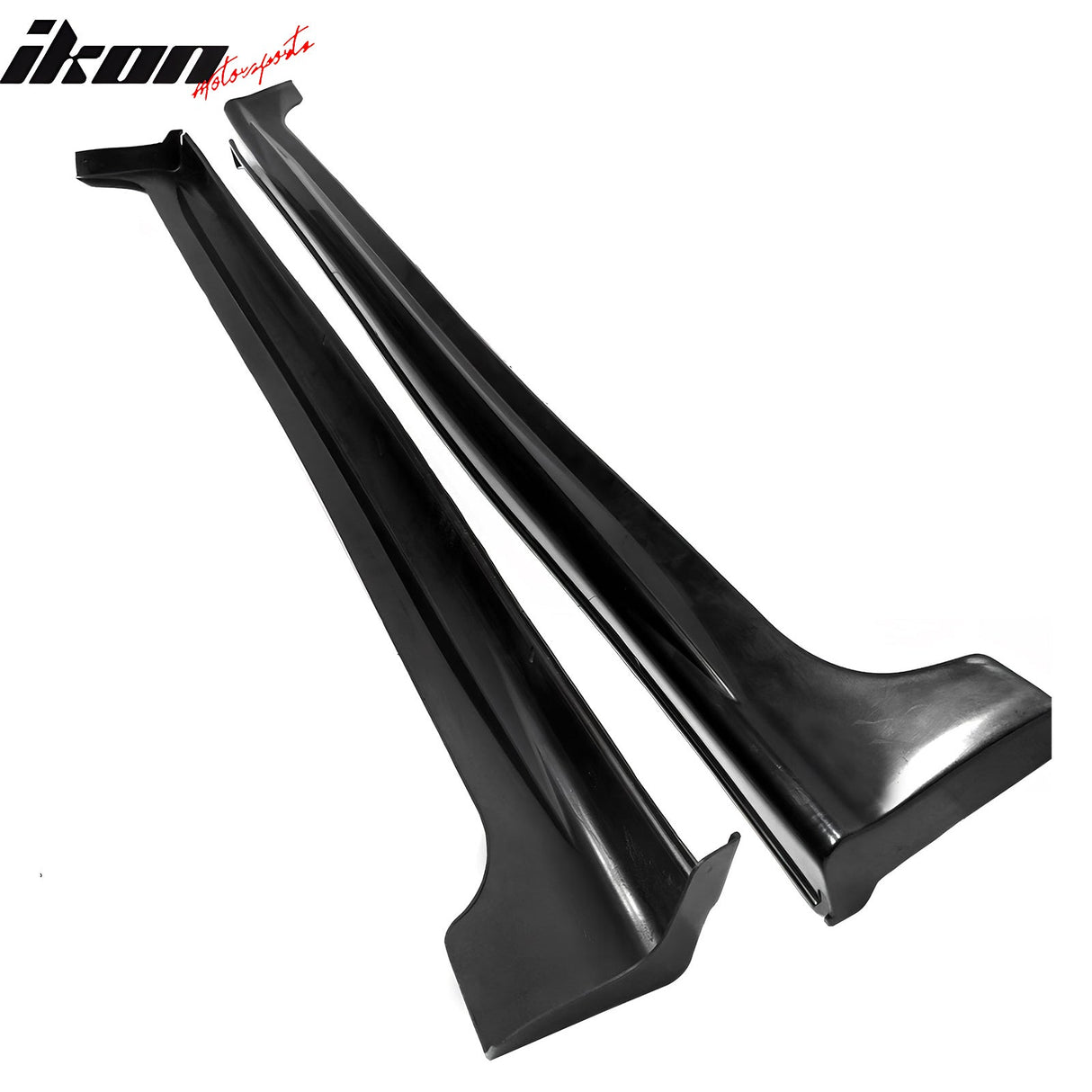 2012-2015 Honda Civic Sedan Side Skirts Extention JDM Mug Style Black