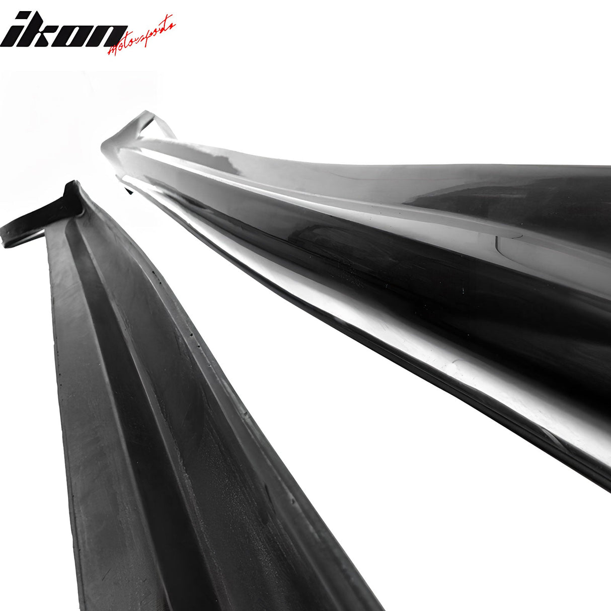 2012-2015 Honda Civic Sedan Side Skirts Extention JDM Mug Style Black