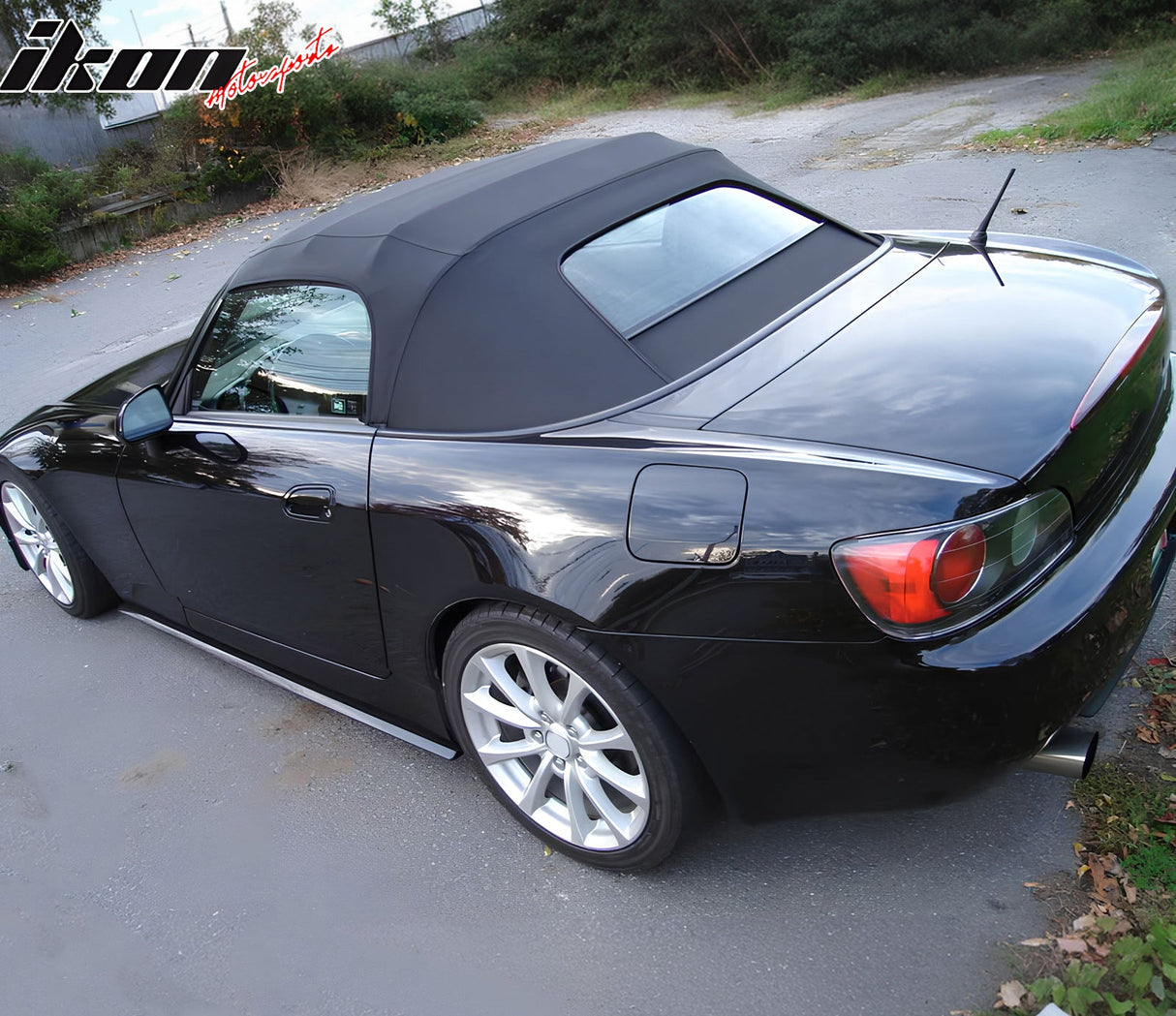 2000-2009 Honda S2000 AP1 AP2, DF Style Side Skirts PU Unpainted Black