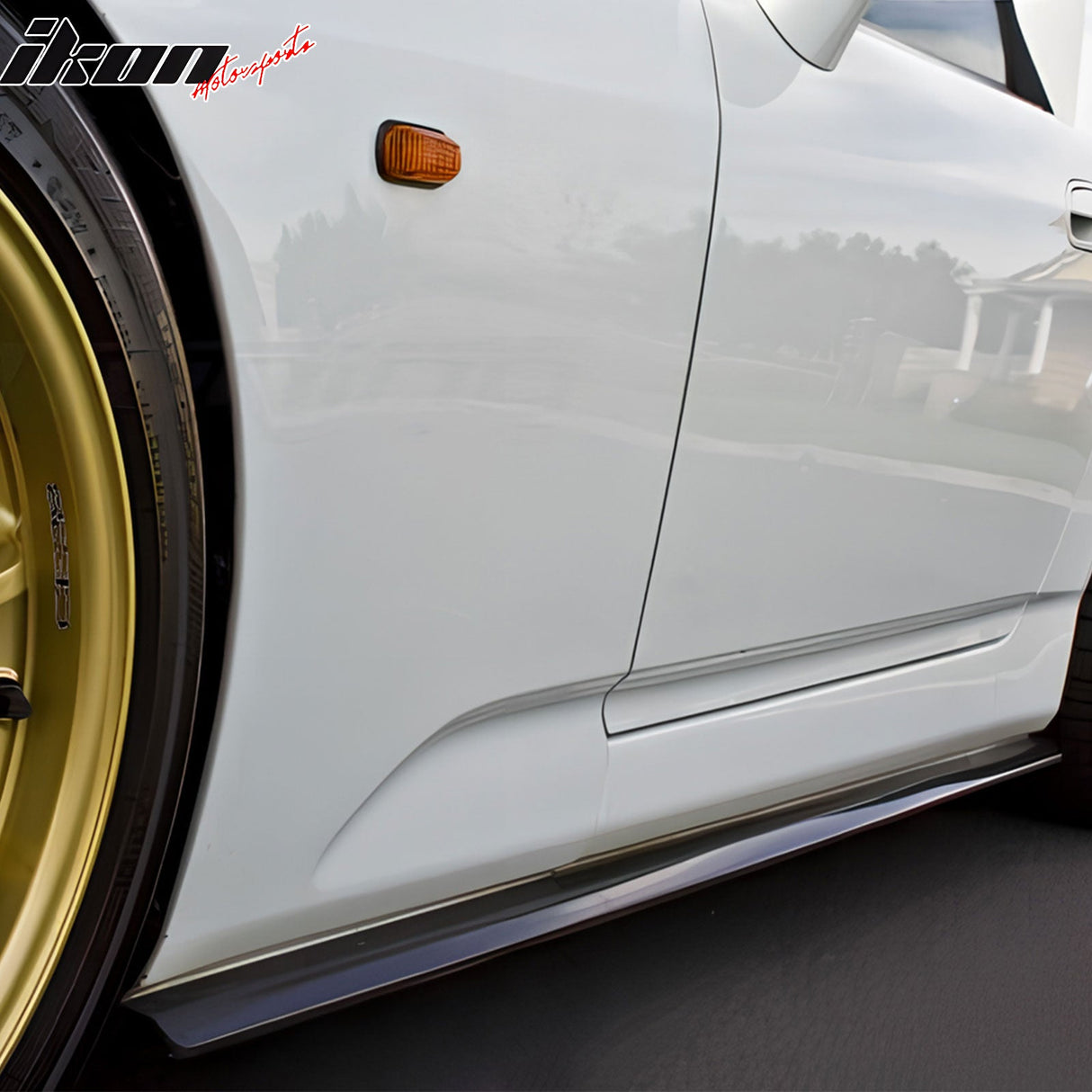 2000-2009 Honda S2000 AP1 AP2, DF Style Side Skirts PU Unpainted Black