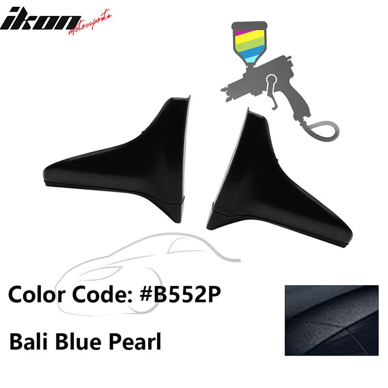 Fits 00-09 Honda S2000 OE Style PU Side Skirt Guard Strakes Cap 4pc