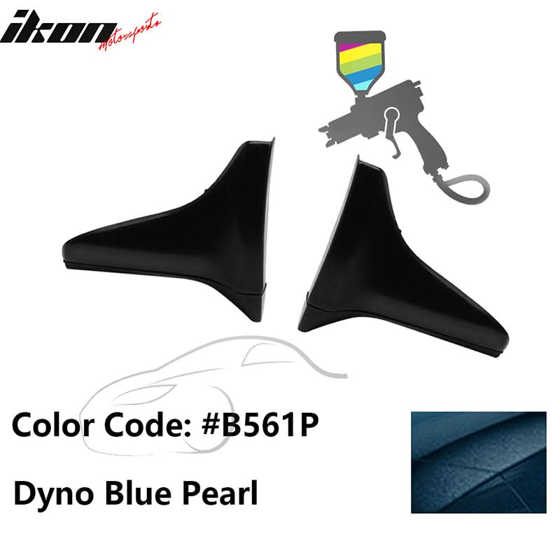 Fits 00-09 Honda S2000 OE Style PU Side Skirt Guard Strakes Cap 4pc