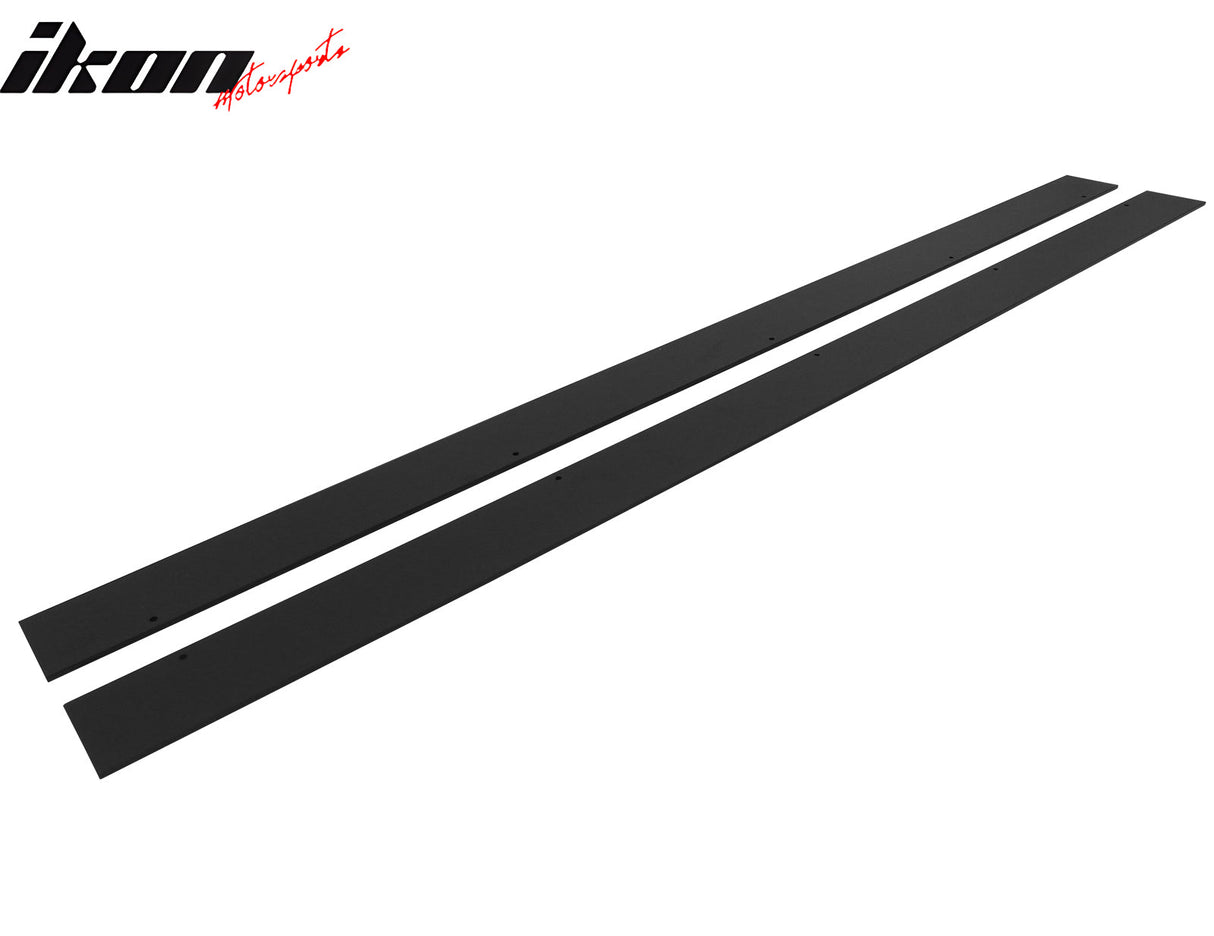 2015-2024 Mini Cooper F55 Hardtop IKON Side Skirts Matte Black ABS