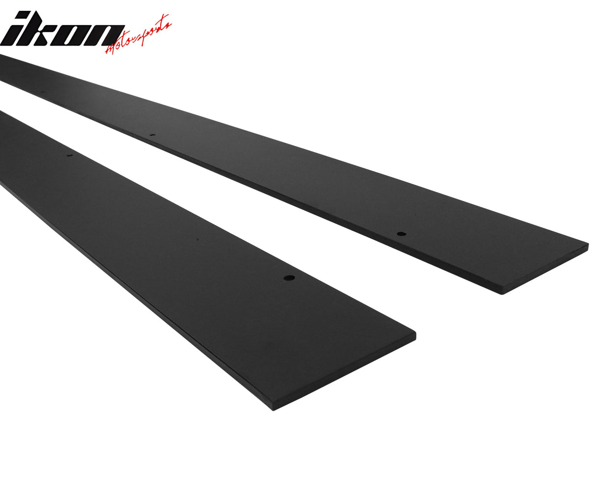 2015-2024 Mini Cooper F55 Hardtop IKON Side Skirts Matte Black ABS