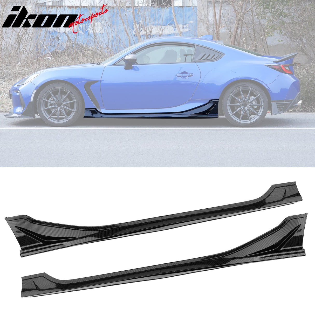 2022-2025 Subaru BRZ Toyota GR86 JDM 4PC Side Skirt
