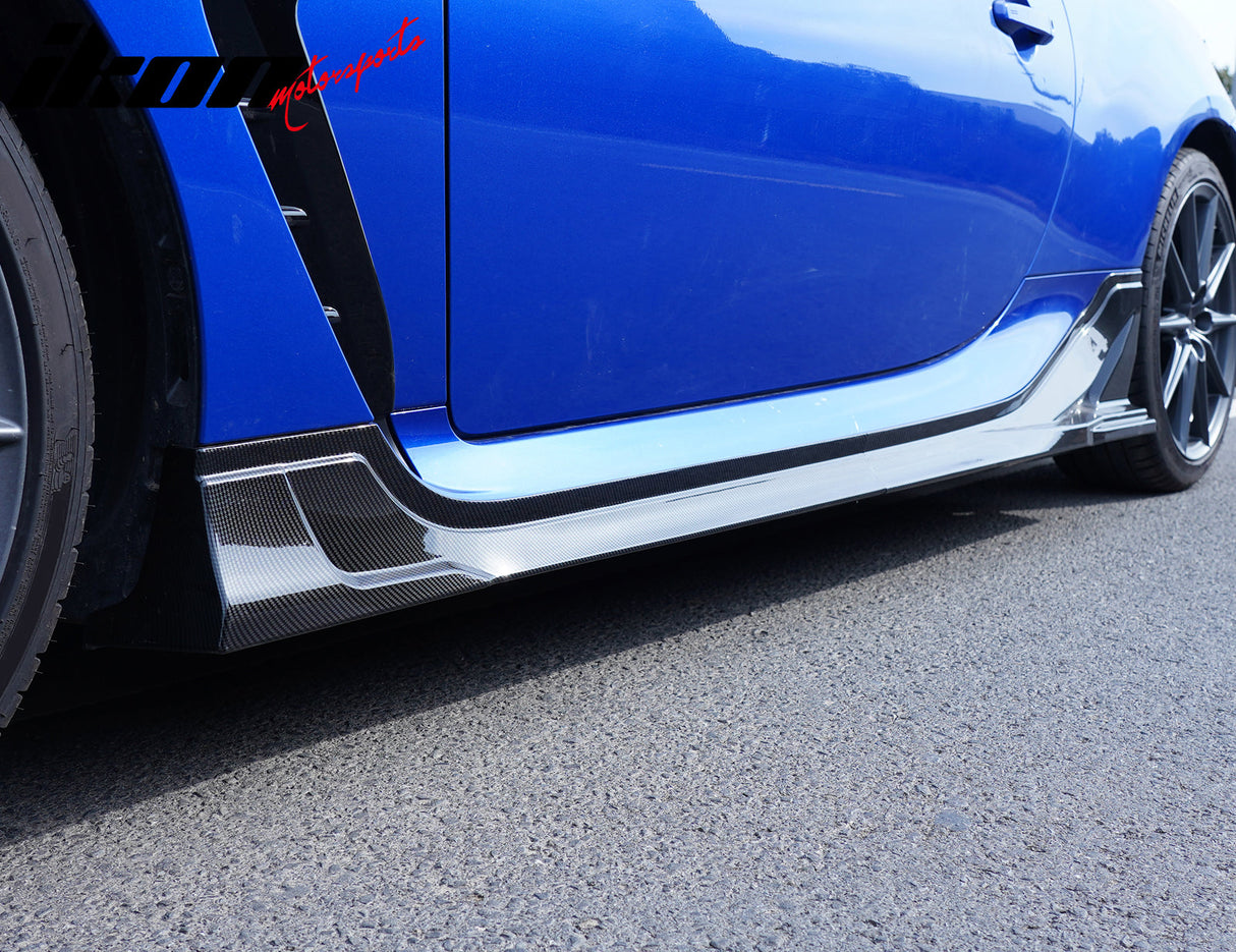 2022-2025 Subaru BRZ Toyota GR86 JDM 4PC Side Skirt