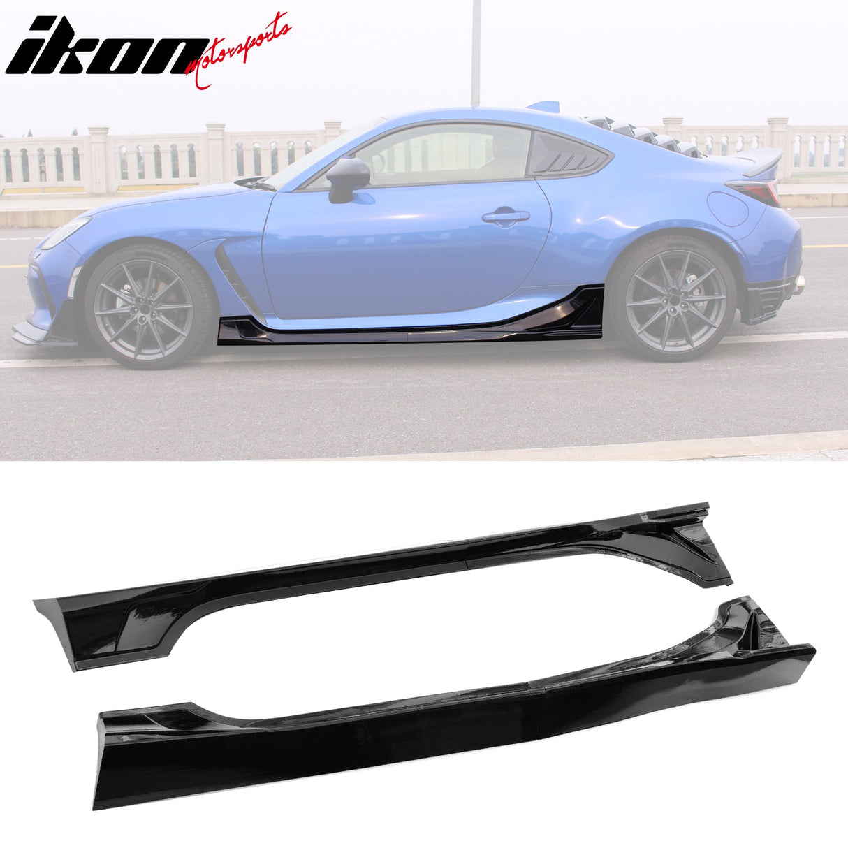 2022-2025 Subaru BRZ Toyota GR86 JDM 4PC Side Skirt