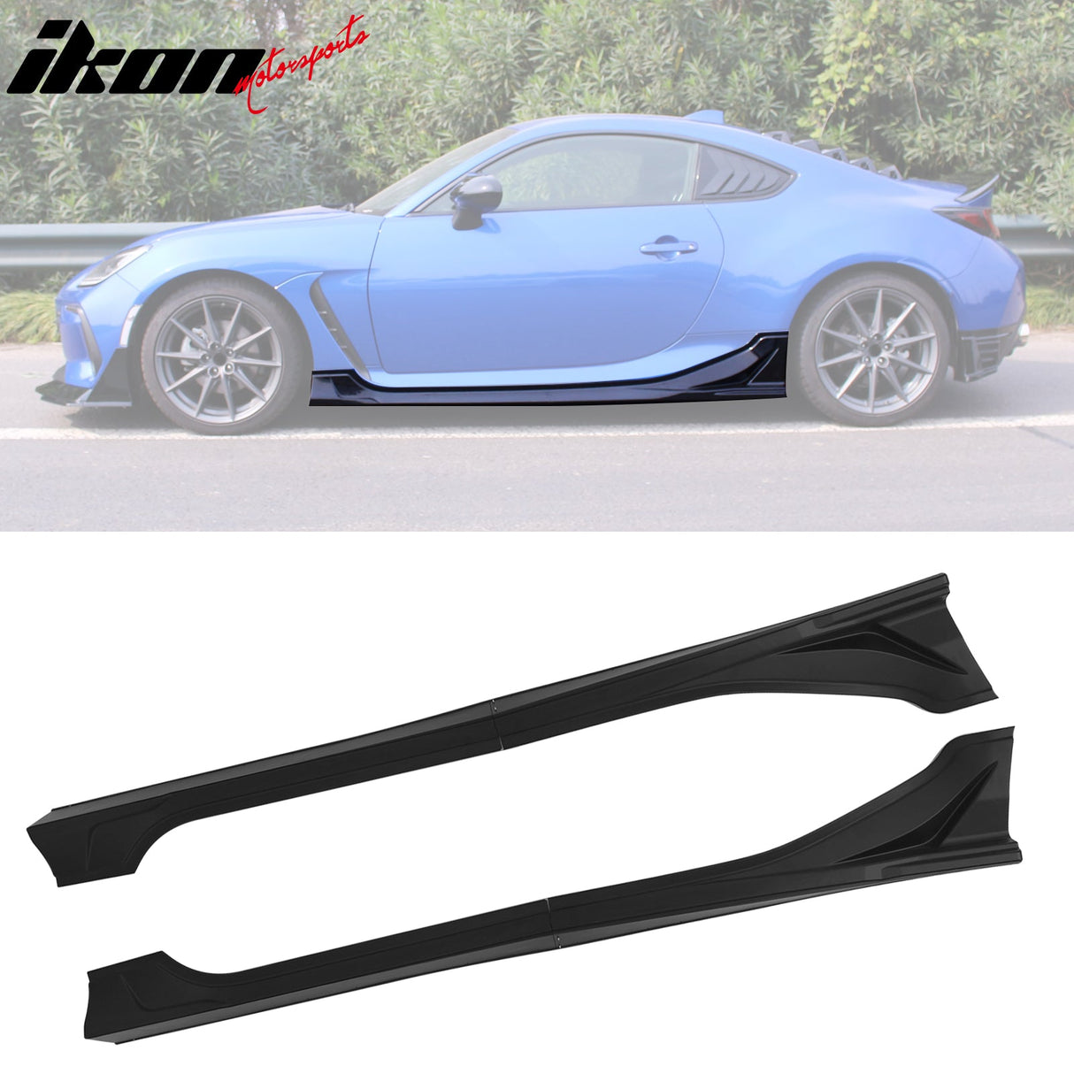 2022-2025 Subaru BRZ Toyota GR86 JDM 4PC Side Skirt