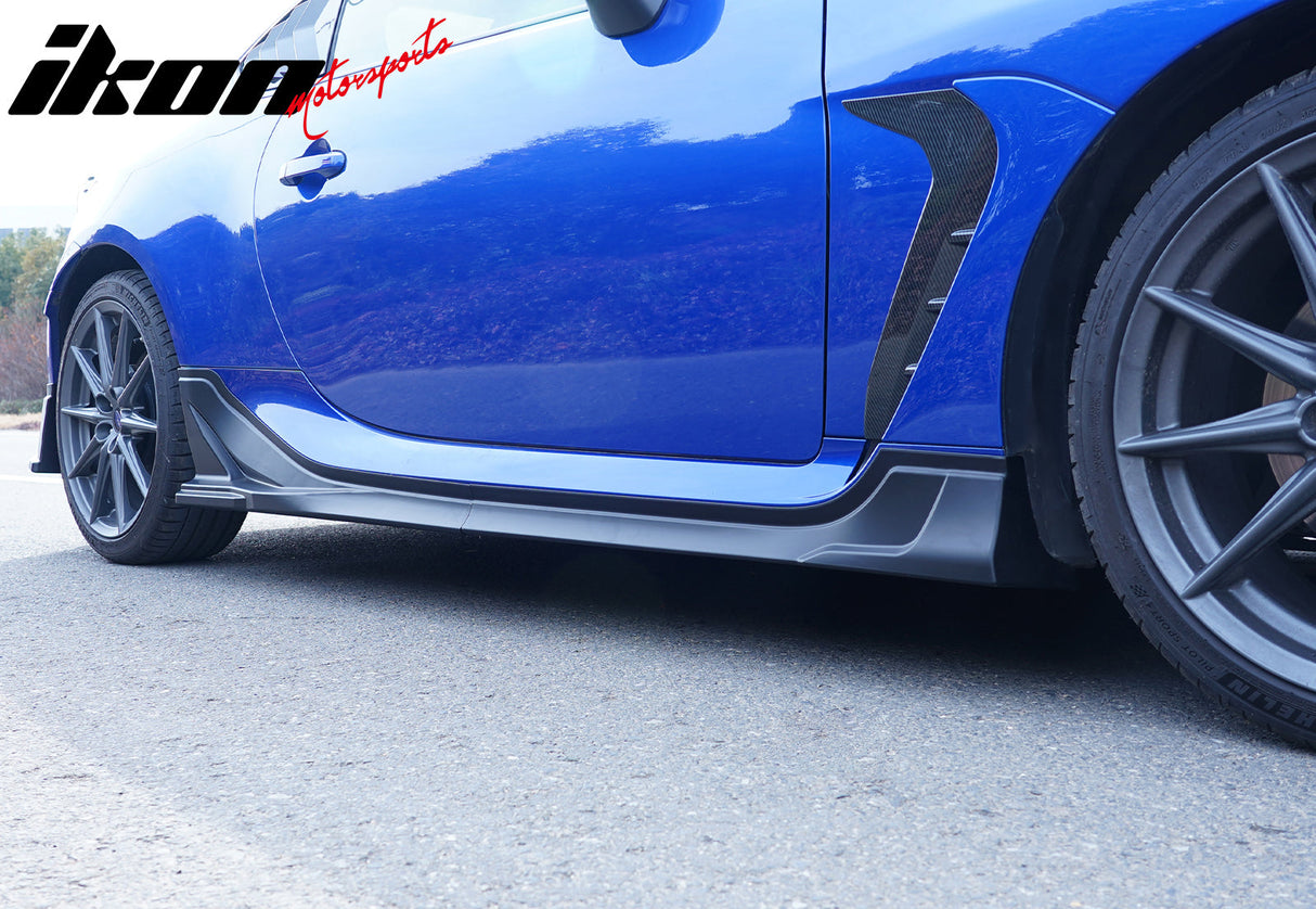 2022-2025 Subaru BRZ Toyota GR86 JDM 4PC Side Skirt