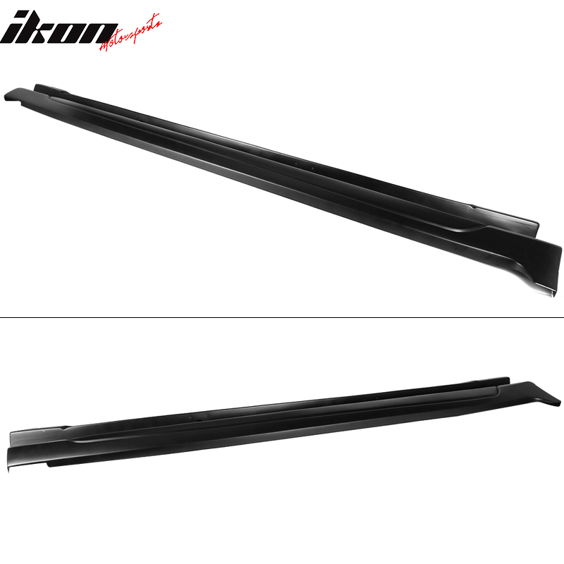 2018-2024 Toyota Camry IKON Style Matte Black PP Side Skirts Extension