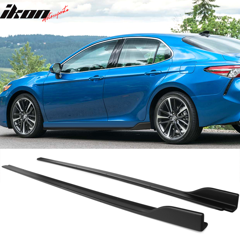 2018-2024 Toyota Camry IKON Matte Side Skirts & Rocker Panel