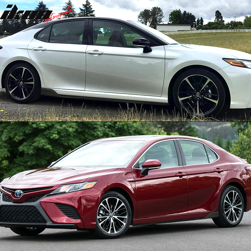 2018-2024 Toyota Camry IKON Matte Side Skirts & Rocker Panel