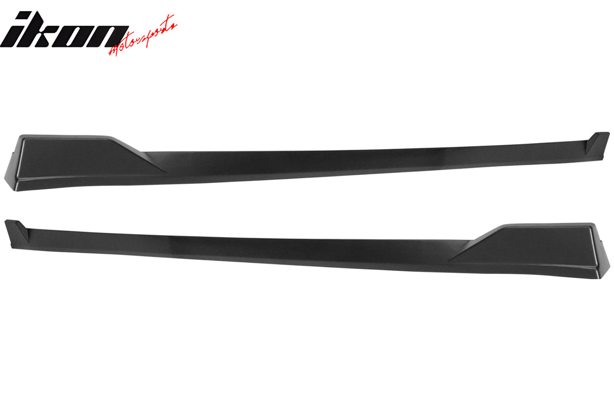 2025-Up Toyota Camry SE XSE TRD Style Side Skirts Lip Matte Black PP