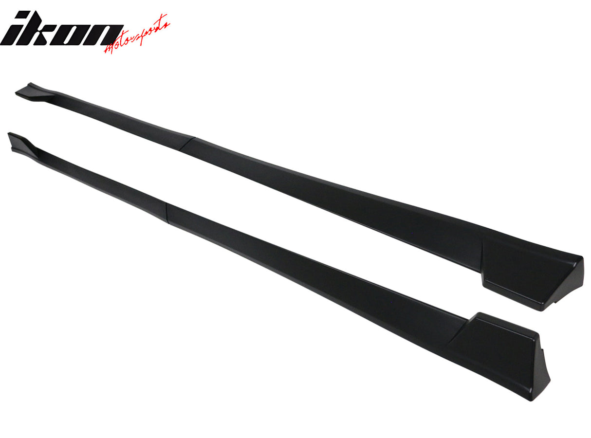 2025-Up Toyota Camry SE XSE TRD Style Side Skirts Lip Matte Black PP