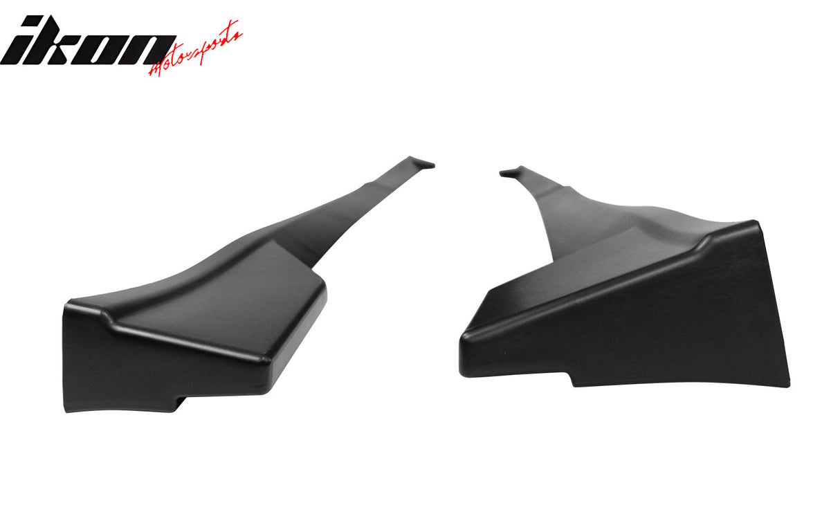 2025-Up Toyota Camry SE XSE TRD Style Side Skirts Lip Matte Black PP