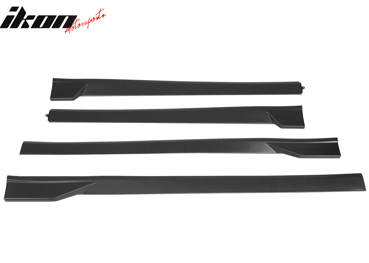 2025-Up Toyota Camry SE XSE TRD Style Side Skirts Lip Matte Black PP