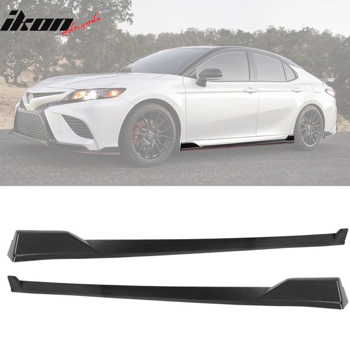 2018-24 Toyota Camry SE XSE Models TRD Style Side Skirts Rocker Panel