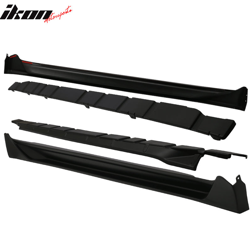 2017-2018 Toyota CHR C-HR Aerokit Side Skirts Rocker Panel PP
