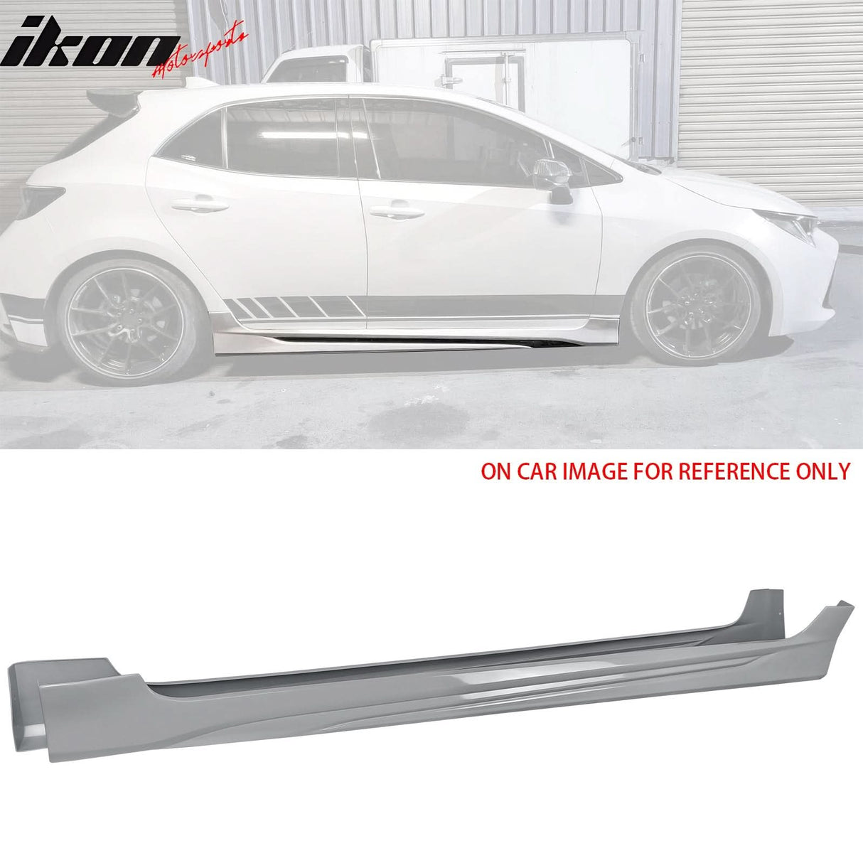 2019-2025 Toyota Corolla Hatchback M Unpainted Side Skirts Rocker Pann
