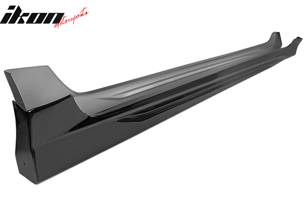2019-2025 Toyota Corolla M Style Matte Black Side Skirts Rocker Pannel