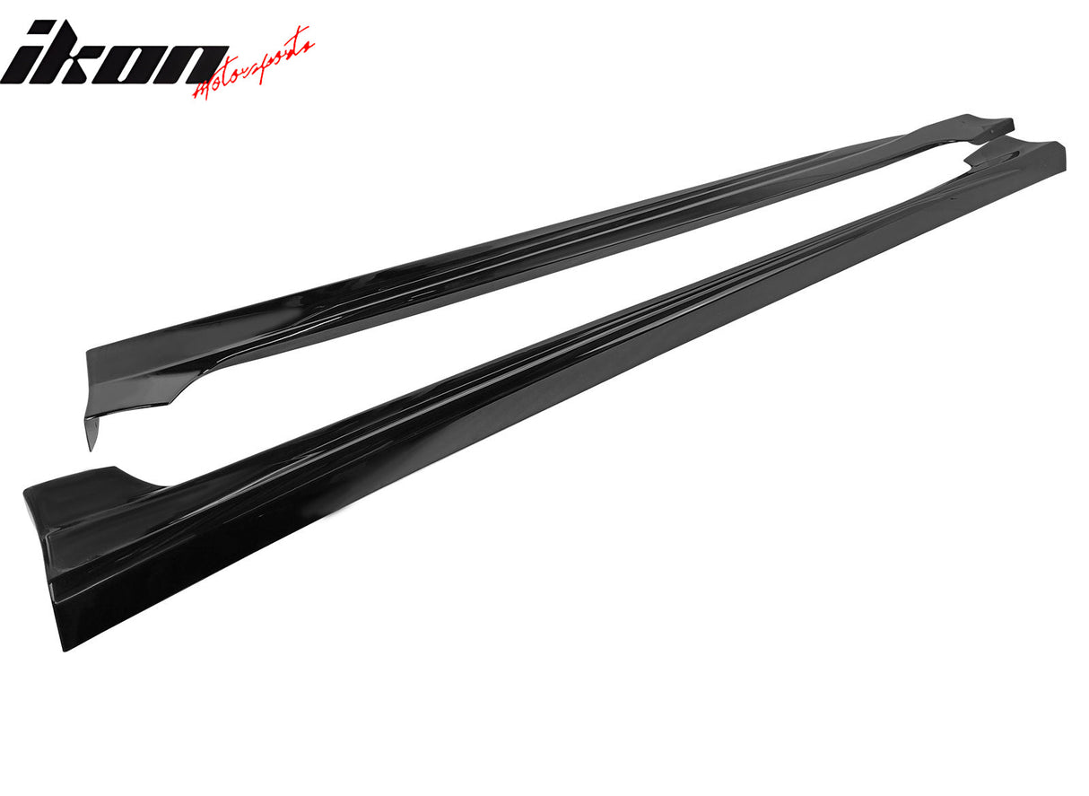 2019-2025 Toyota Corolla M Style Matte Black Side Skirts Rocker Pannel