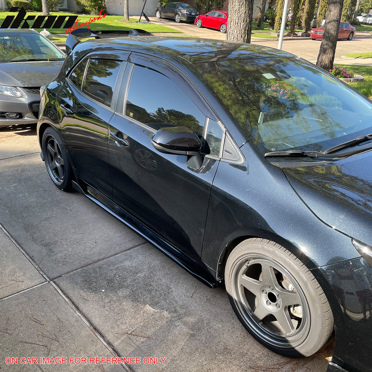 2019-2025 Toyota Corolla Hatchback T Unpainted Side Skirts Rocker Pann