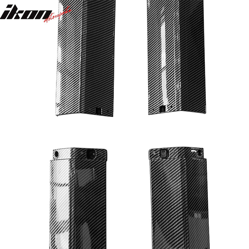 2017-2022 Tesla Model 3 IKON Style Side Skirts Rocker Panel ABS 4PC