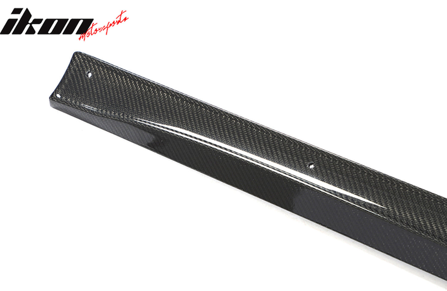 2021-2025 Tesla Model S Gloss Black Revozport Side Skirts Carbon Fiber