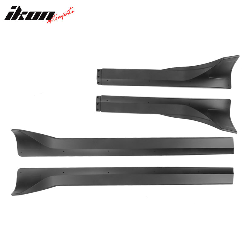 Side Skirts for 2020-2024 Tesla Model Y ABS Plastic Rocker Panel