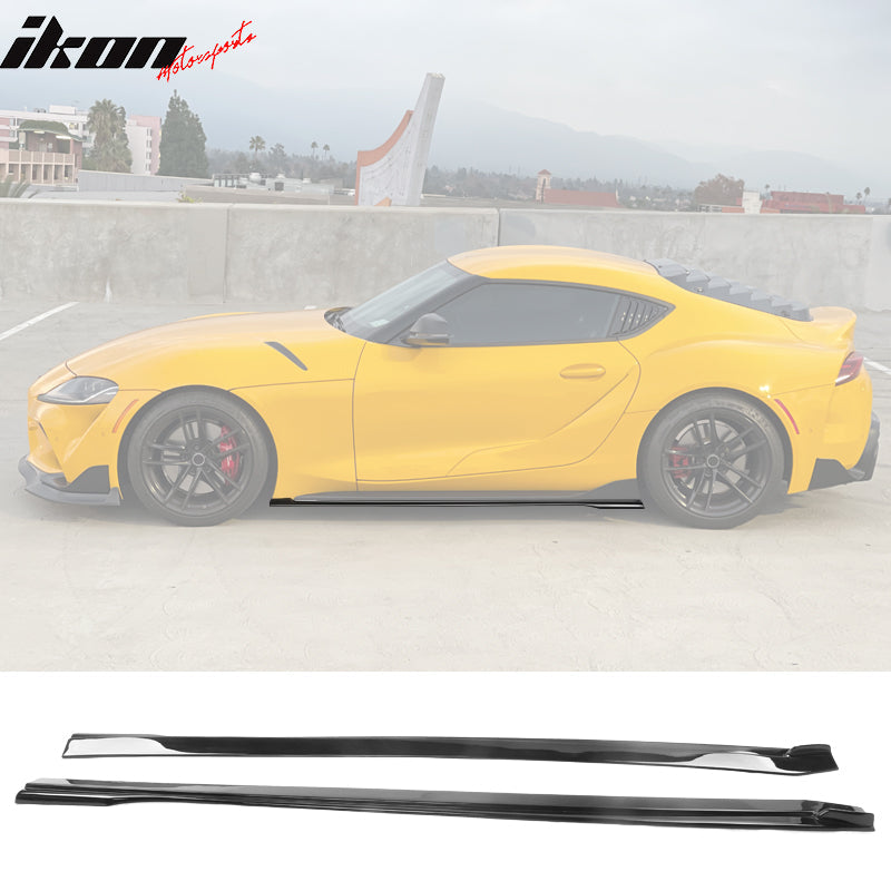2020-2025 Toyota GR Supra A90 IKON Style Side Skirts PP