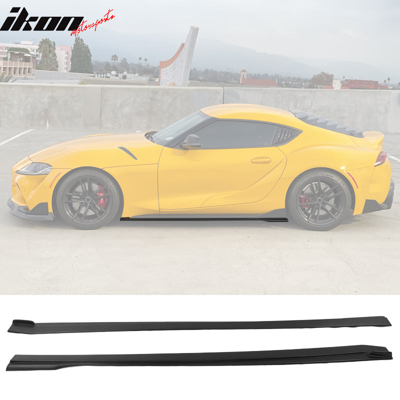 2020-2025 Toyota GR Supra A90 IKON Style Side Skirts PP