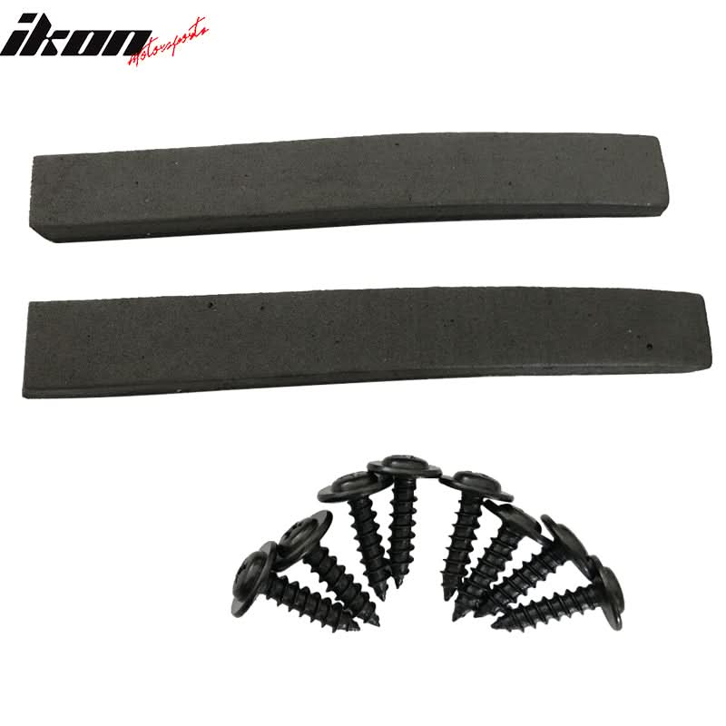 Fits 11-23 Dodge Charger Carbon Texture Side Skirts Ext Flat Lip