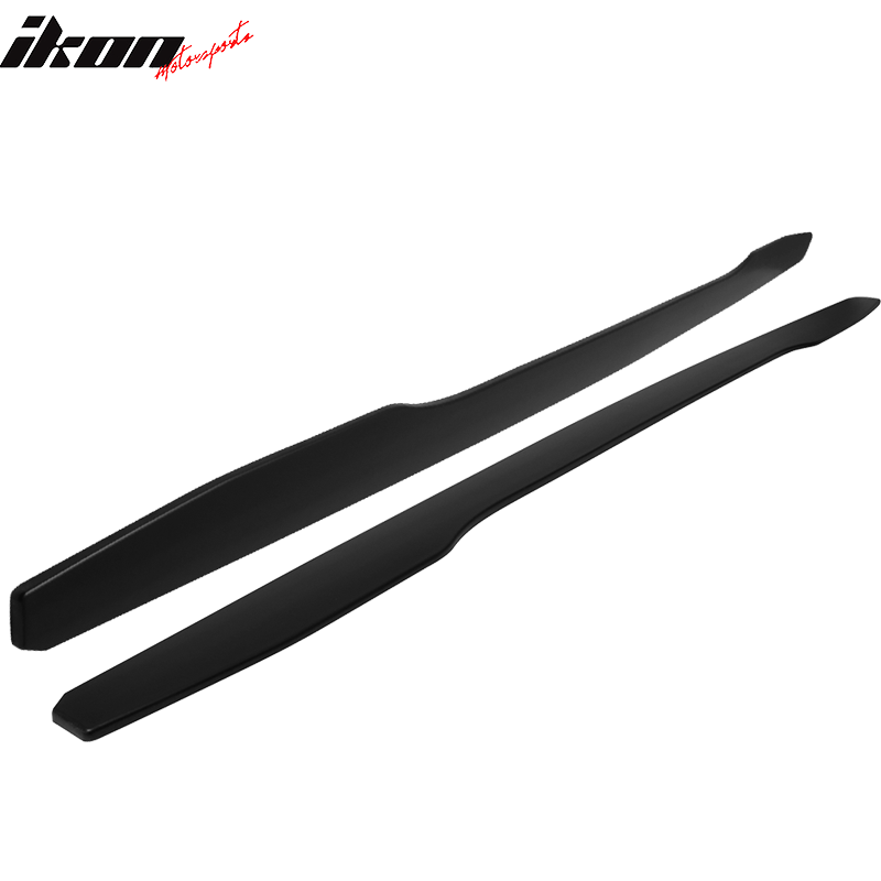 2018-2021 Kia Stinger Ikon Style Unpainted Side Skirts Extension PP