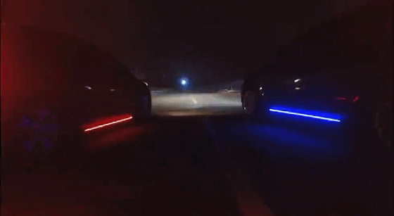 Universal 77.5" Type 1 Side Skirts Lighting Step Extension Aluminum