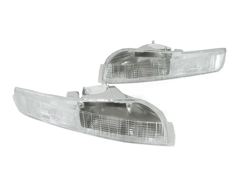 1993-1997 Pontiac Firebird Clear Front Bumper Signal Lights