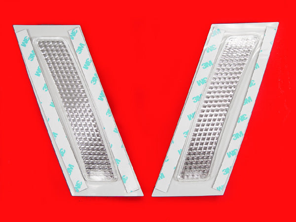 2007-2010 BMW X5 Crystal Clear Front Bumper Reflector