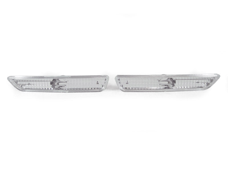 2010-2014 Ford Mustang Clear Crystal Bumper Side Marker Lights