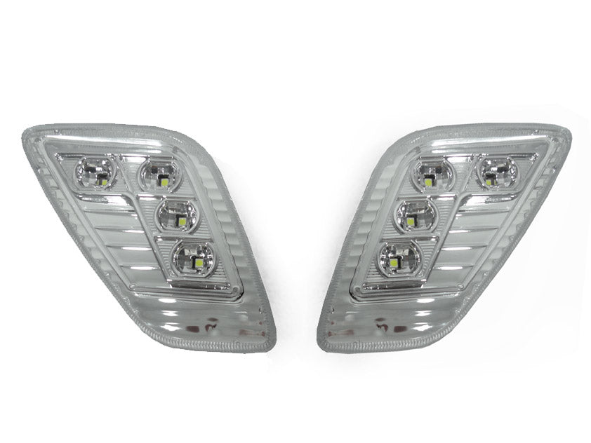 1997-06 Jeep Wrangler Tj Clear White Led Side Marker Lights