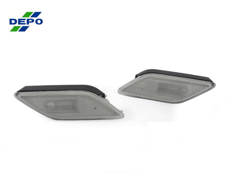 2010-2013 Mercedes W212 E-Class Clear Front Bumper Light