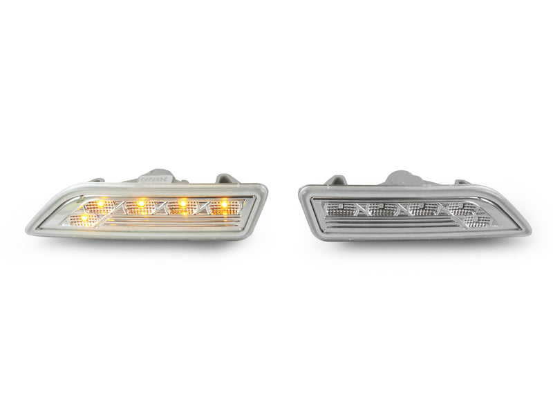 2006-2011 Mercedes W219 Cls-Class Clear Amber Led Front Bumper Side Marker Light