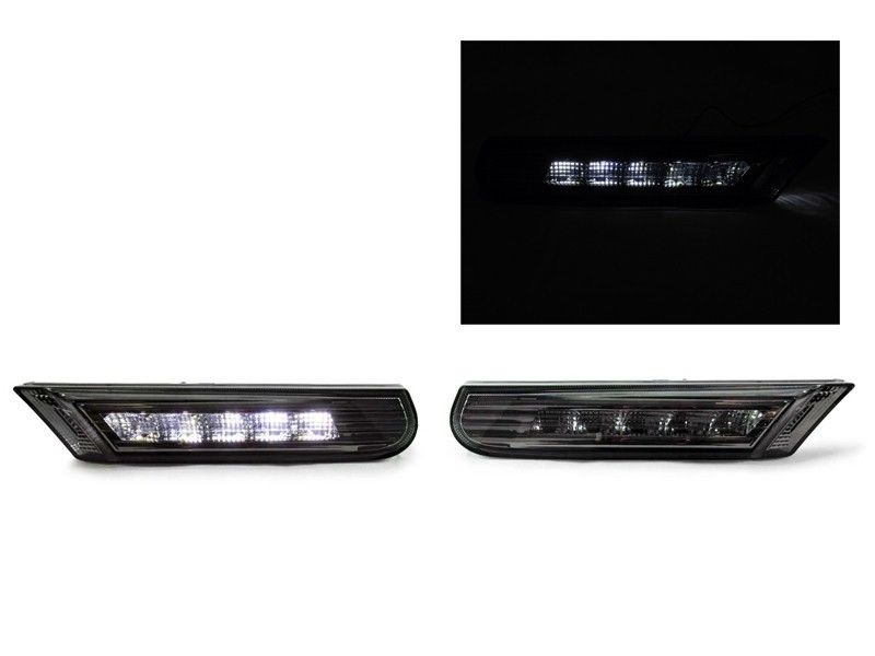 1998-2004 Porsche 996/Boxster 986 Smoke White LED Side Marker Lights