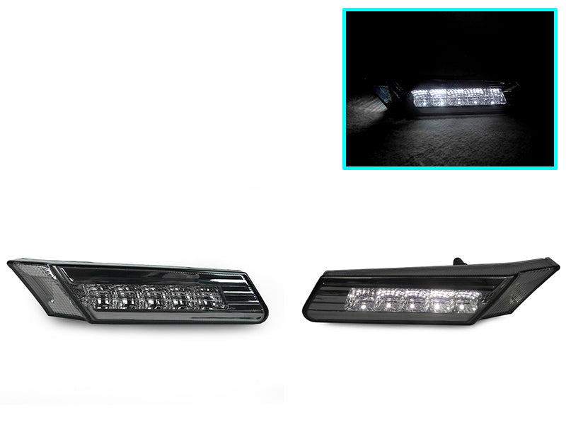 2005-2012 Porsche 997 / Boxster 987 Depo Smoke White Led Side Marker Light