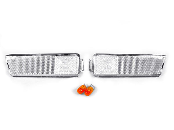 1993-1998 Volkswagen Golf/GTI/Jetta Clear Front Bumper Side Markers