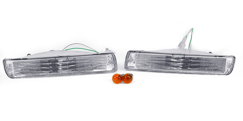1991-1997 Toyota Land Cruiser Crystal Clear Bumper Lights