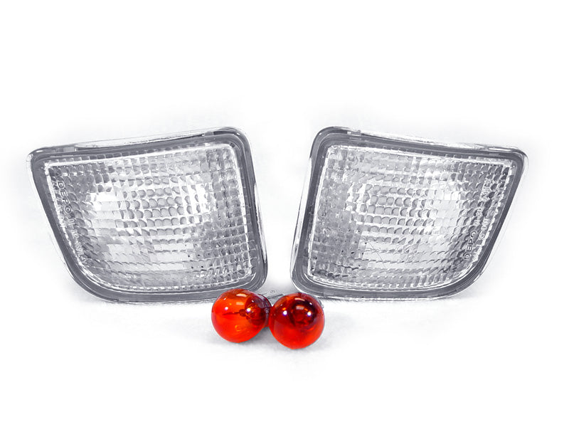 1998-2000 Toyota Tacoma Clear Bumper Lights