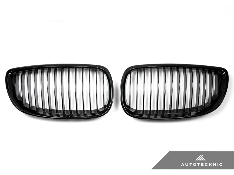AutoTecknic Gloss Black Front Grille Set - E92/ E93 3-Series Pre-LCI (Including E9X M3)